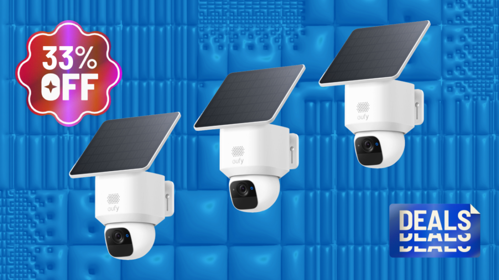A Big, Bright, Shiny Deal: Take 33% Off This Eufy Solar Security Cam A Big, Bright, Shiny Deal: Take 33% Off This Eufy Solar Security Cam