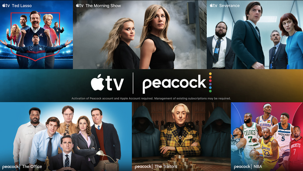 Apple TV and Peacock team up on a bundle that costs per month Apple TV and Peacock team up on a bundle that costs per month