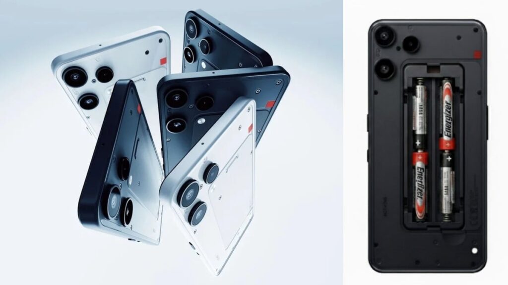 Get a load of this Nothing phone design with 4xAAA batteries Get a load of this Nothing phone design with 4xAAA batteries