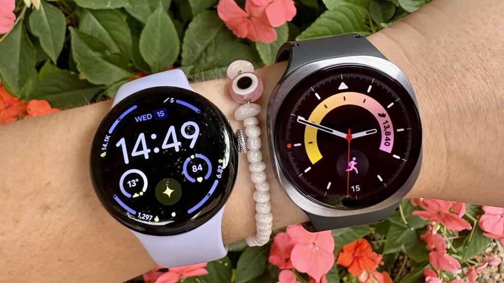 I took 11,000 steps with the Google Pixel Watch 4 and Samsung Galaxy Watch 8 — here’s which came out on top