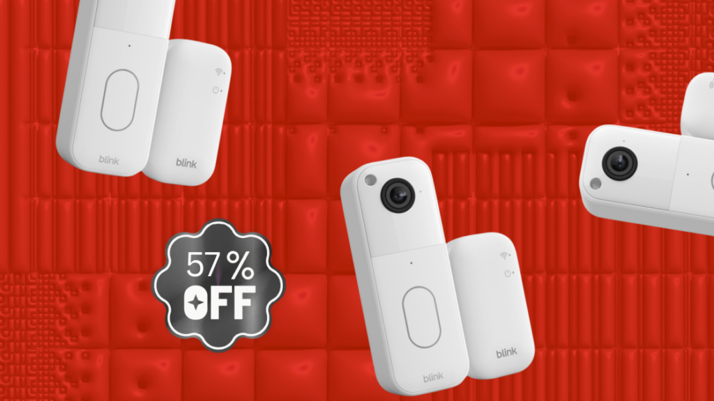 Knock It Off: We are Seeing a Massive 57% Discount on the Blink Video Doorbell Knock It Off: We are Seeing a Massive 57% Discount on the Blink Video Doorbell