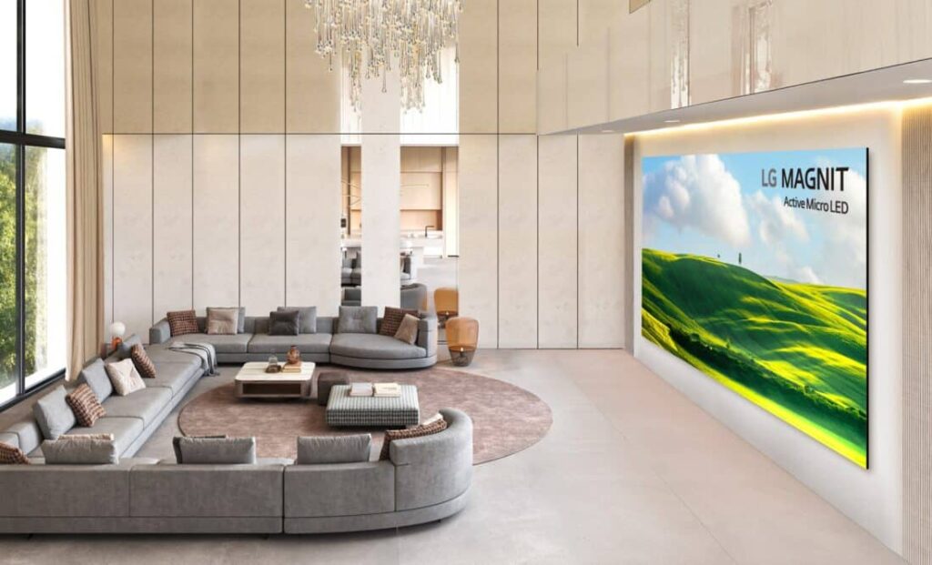LG Unveils a New Era of Luxury Home Cinema With LG MAGNIT Active Micro LED