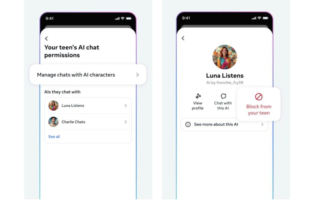 Meta is adding AI chatbot-focused parental controls to Instagram Meta is adding AI chatbot-focused parental controls to Instagram