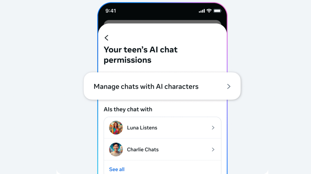 Meta is giving parents a kill switch for teen AI chats Meta is giving parents a kill switch for teen AI chats