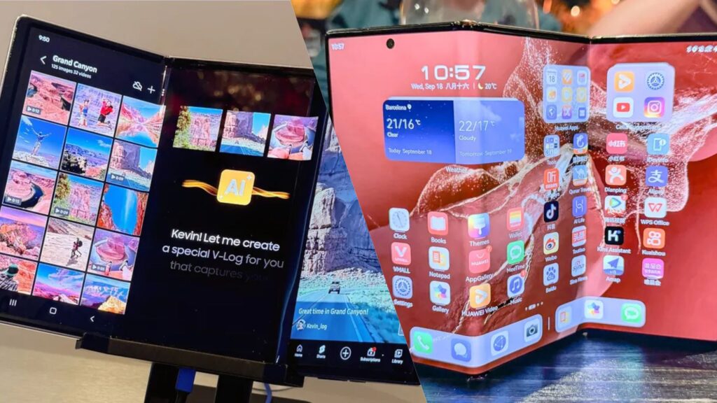 Samsung Tri-Fold vs Huawei Mate XT: Which could be the ultimate foldable? Samsung Tri-Fold vs Huawei Mate XT: Which could be the ultimate foldable?