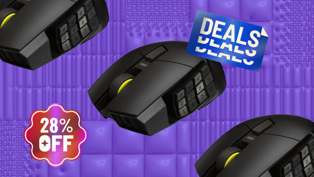 Slice 28% Off the Price of the Corsair Scimitar Elite Gaming Mouse That Our Expert Rated as ‘Outstanding’ Slice 28% Off the Price of the Corsair Scimitar Elite Gaming Mouse That Our Expert Rated as ‘Outstanding’