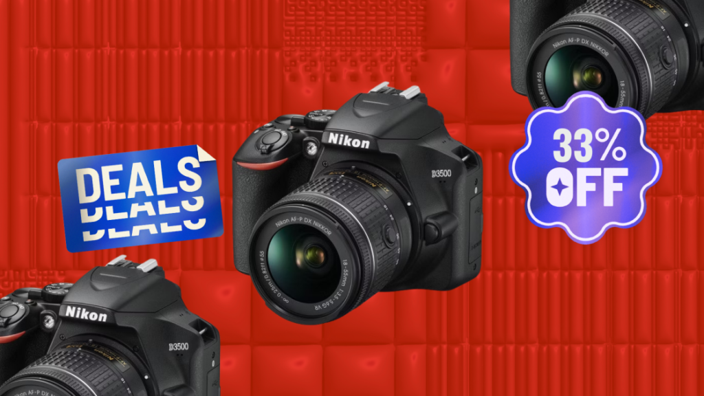 Snap Up This Deal and Save 33% Off a Nikon D3500 DSLR Camera Snap Up This Deal and Save 33% Off a Nikon D3500 DSLR Camera