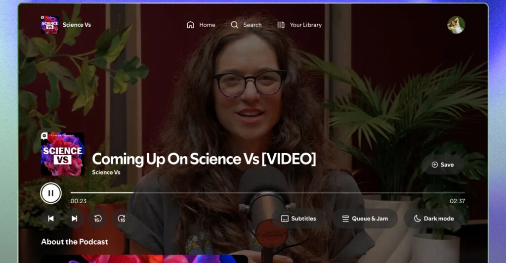 Spotify brings video podcasts and music videos to its Apple TV app Spotify brings video podcasts and music videos to its Apple TV app