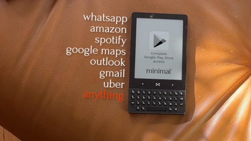 Take 0 off the Minimal Phone and simplify your life Take 0 off the Minimal Phone and simplify your life