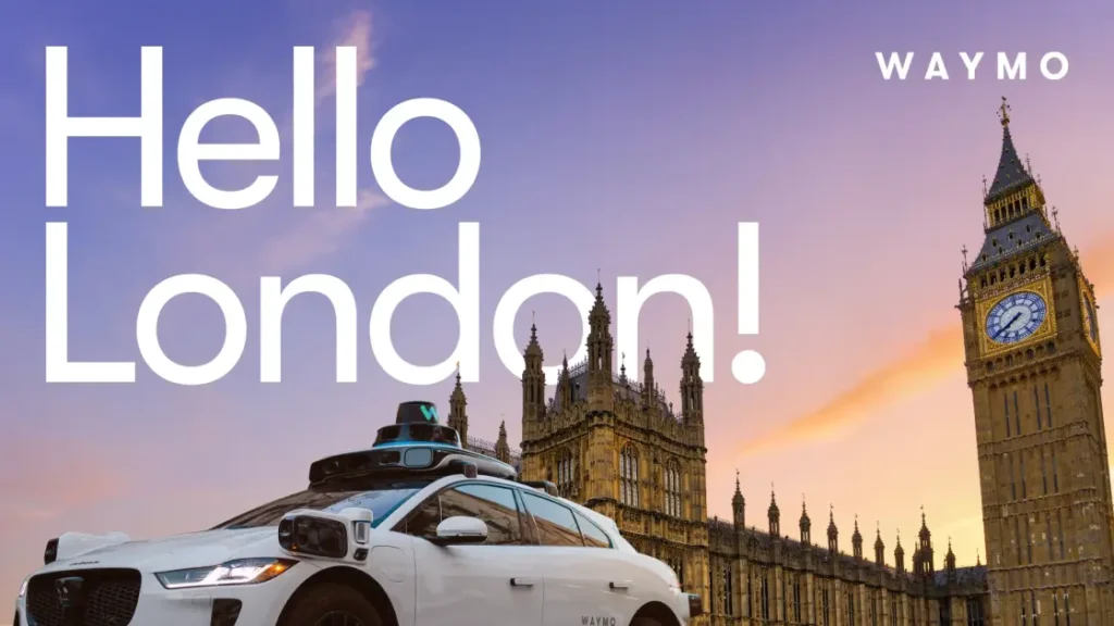 Waymo Heads Across the Pond to Test Robotaxi Service in London Waymo Heads Across the Pond to Test Robotaxi Service in London