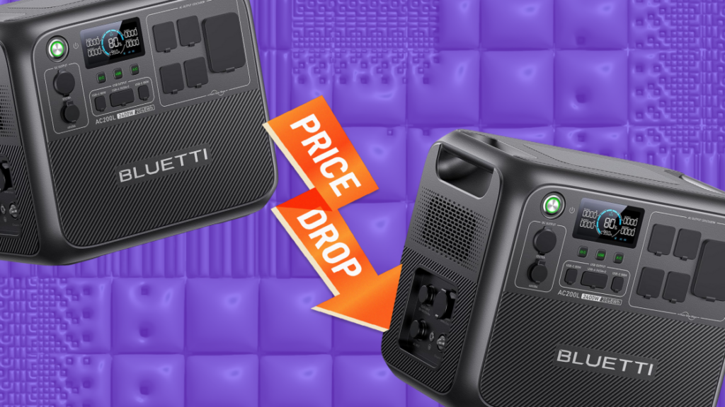 We’re Charged Up About This Deal: The Bluetti AC200L Portable Power Station Is a Jolting 56% Off We’re Charged Up About This Deal: The Bluetti AC200L Portable Power Station Is a Jolting 56% Off