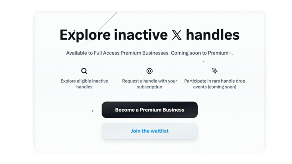 X’s handle marketplace will sell some ‘rare’ usernames for millions of dollars X’s handle marketplace will sell some ‘rare’ usernames for millions of dollars