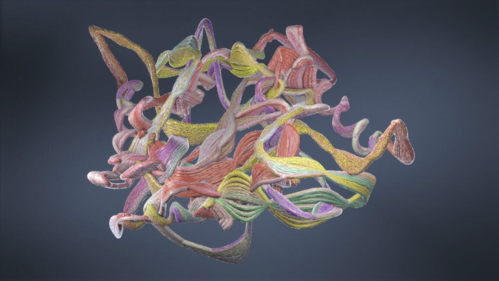 AI trained on bacterial genomes produces never-before-seen proteins