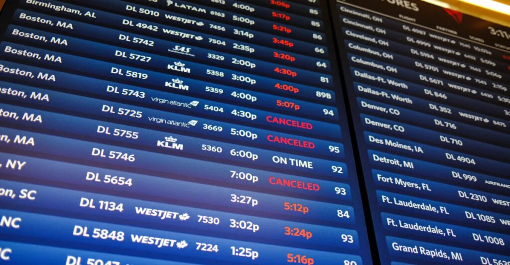 Air travel chaos will linger long after the government reopens
