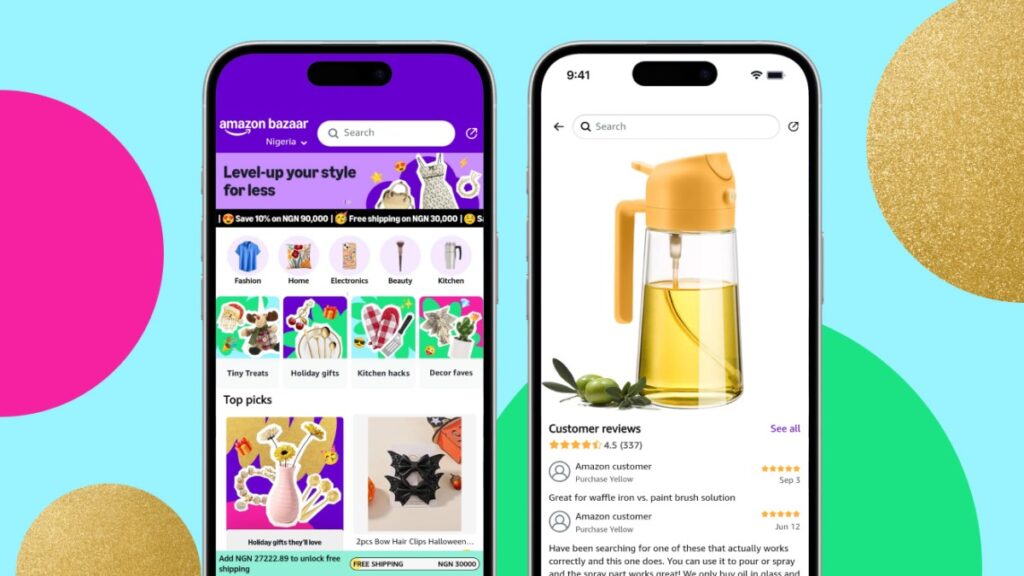 Amazon launches a low-price standalone shopping app, Amazon Bazaar, in over a dozen markets Amazon launches a low-price standalone shopping app, Amazon Bazaar, in over a dozen markets