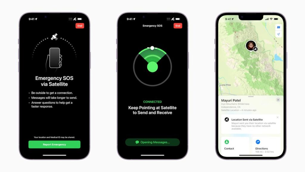 Apple is reportedly working on more satellite features for iPhone