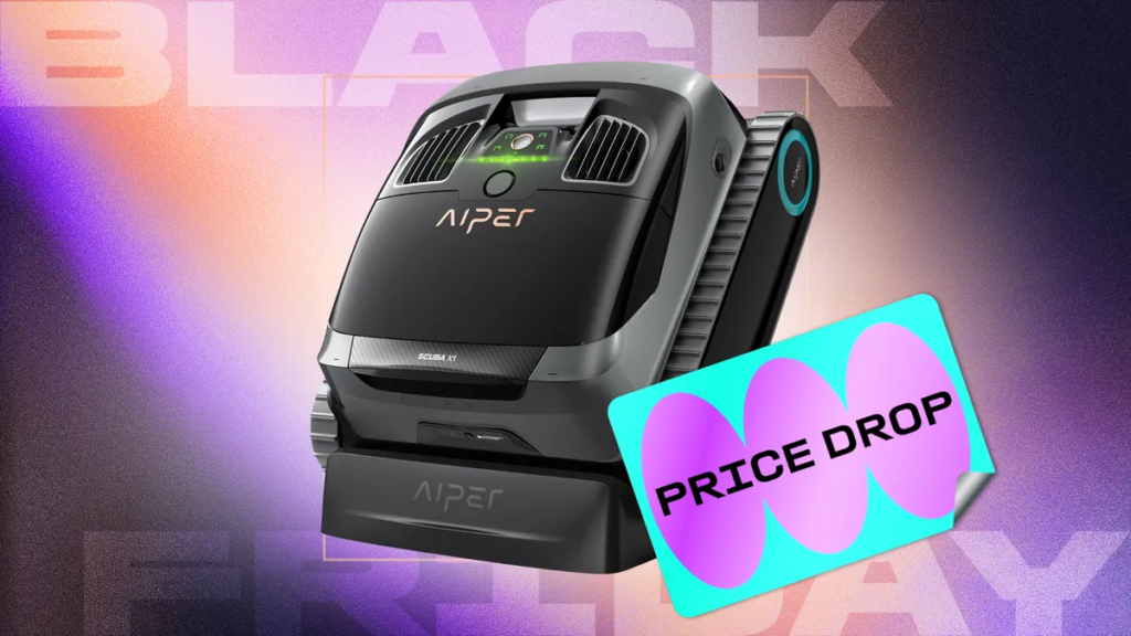 Black Friday Arrives Early for Pool Owners. These Aiper Robotic Pool Cleaner Deals Are Making a Splash