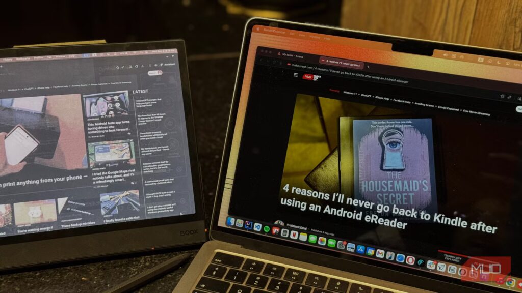 Don’t ask me why, but I turned my e-reader into a second monitor Don’t ask me why, but I turned my e-reader into a second monitor