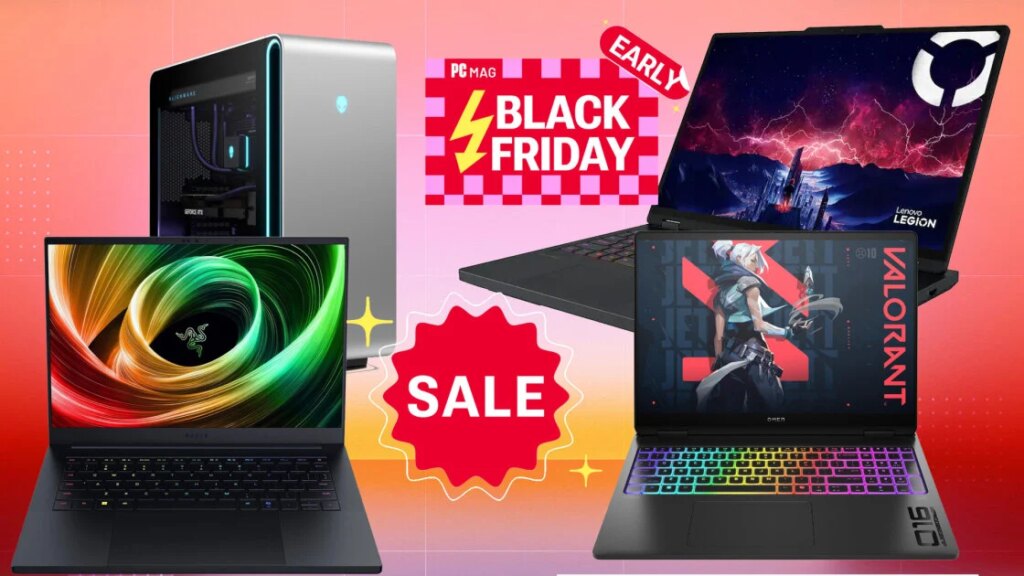 Early Black Friday Deals on Gaming Laptops and Desktops: Markdowns Up to 0 Off Alienware, HP, Razer, and More Early Black Friday Deals on Gaming Laptops and Desktops: Markdowns Up to 0 Off Alienware, HP, Razer, and More