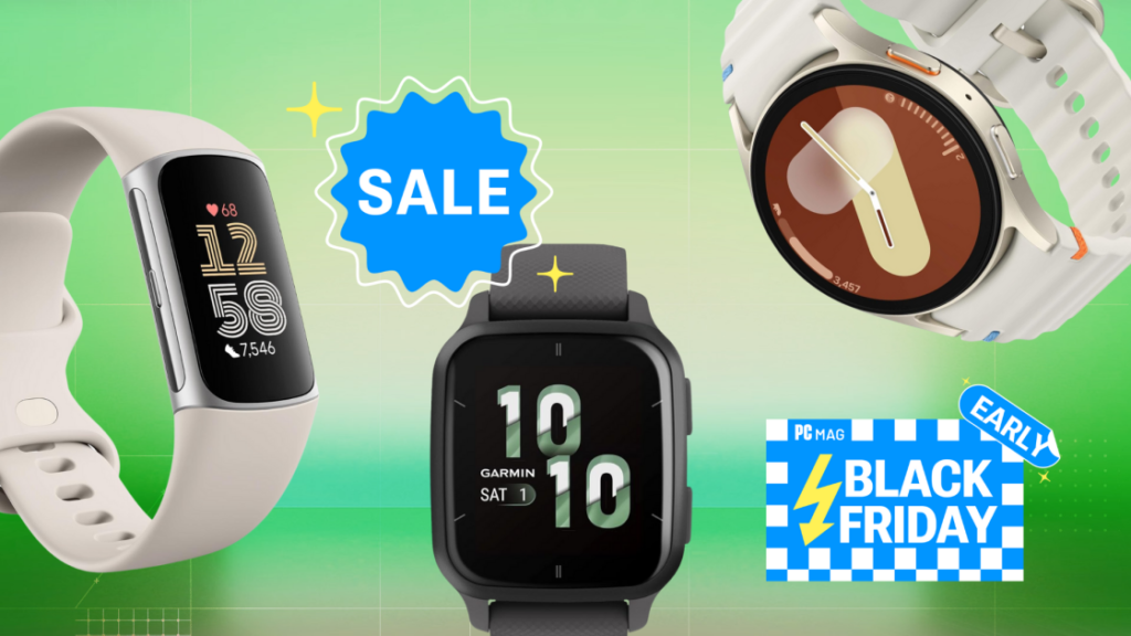 Early Black Friday Deals on Smartwatches & Fitness Trackers: Big Sales on Apple, Fitbit, Garmin, and More