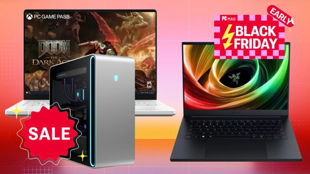 Early Black Friday Gaming Laptop and Desktop Deals: Take Up to 0 Off Alienware, Acer, and More