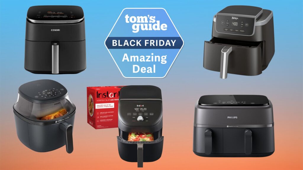 Hurry! Save up to 55% on our top 5 tested air fryers ahead of Black Friday — Ninja, Philips, Cosori and more Hurry! Save up to 55% on our top 5 tested air fryers ahead of Black Friday — Ninja, Philips, Cosori and more