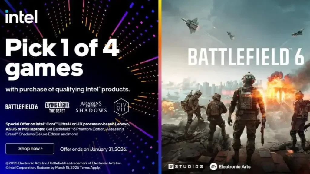 Intel’s Holiday Bundle Includes Hundreds of Dollars Worth of Games, Software Intel’s Holiday Bundle Includes Hundreds of Dollars Worth of Games, Software