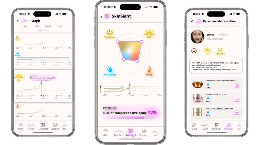 MIT researchers and beauty brand Amorepacific made a wearable patch that analyzes skin aging MIT researchers and beauty brand Amorepacific made a wearable patch that analyzes skin aging