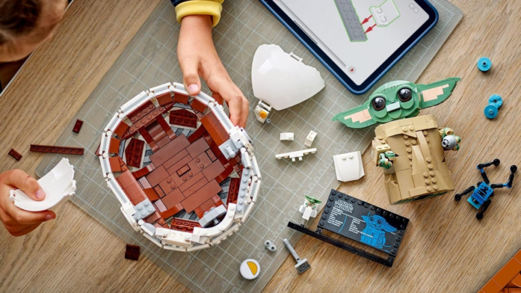 Save  on the Lego Star Wars Grogu set before it sells out