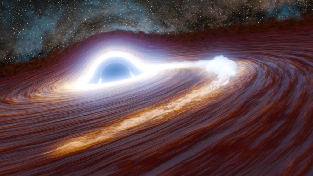 Scientists observed a black hole flare that ‘shined with the light of 10 trillion suns’ Scientists observed a black hole flare that ‘shined with the light of 10 trillion suns’