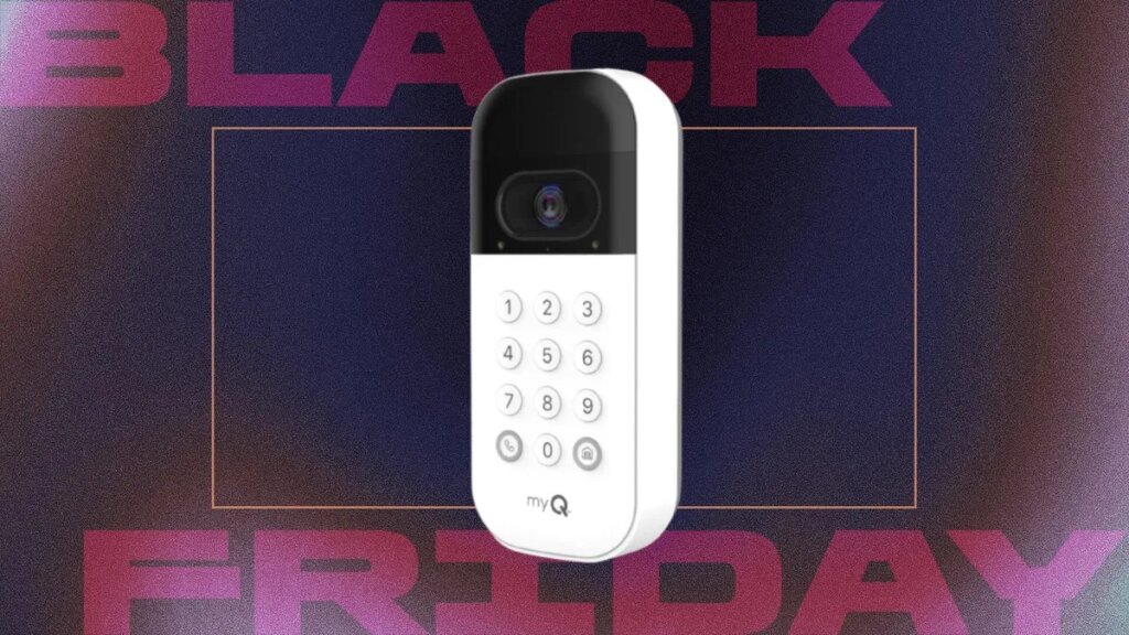 Score 50% Off This MyQ Smart Garage Door Video Keypad for Black Friday