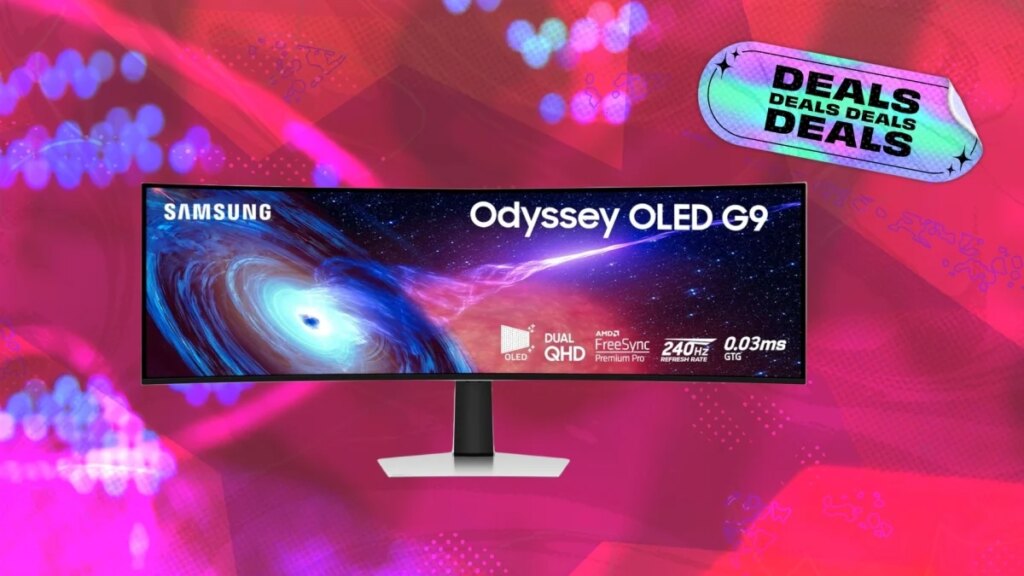 Score this eye-popping deal on the Samsung Odyssey OLED G9 monitor — 5 off for Black Friday