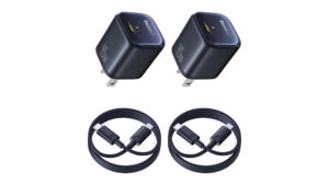 Score two 45W Baseus chargers and cables for only Score two 45W Baseus chargers and cables for only