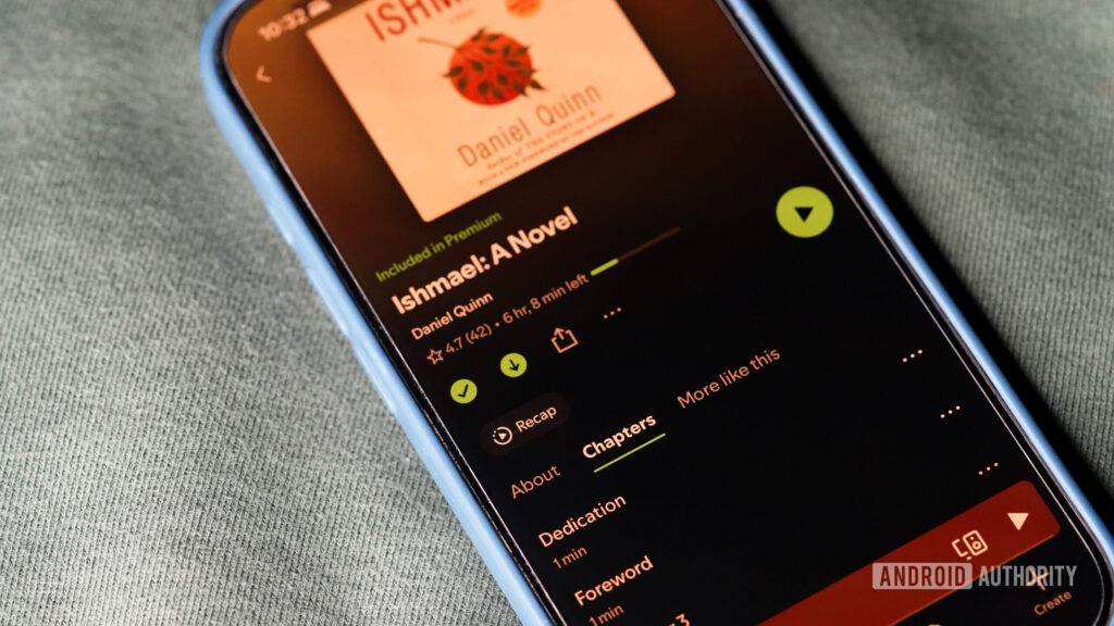 Spotify’s audiobook Recaps are here to counter memory failure
