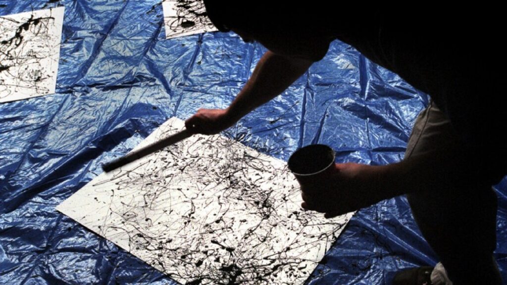 Study: Kids’ drip paintings more like Pollock’s than those of adults