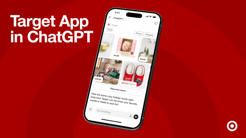 Target jumps into ChatGPT just in time for holiday shopping Target jumps into ChatGPT just in time for holiday shopping