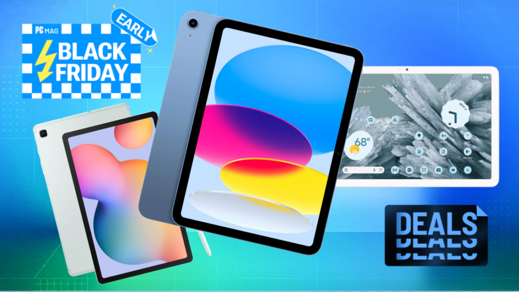 The Best Early Black Friday Tablet Deals: Top Models From Amazon, Apple, and Samsung at Up to 50% Off The Best Early Black Friday Tablet Deals: Top Models From Amazon, Apple, and Samsung at Up to 50% Off