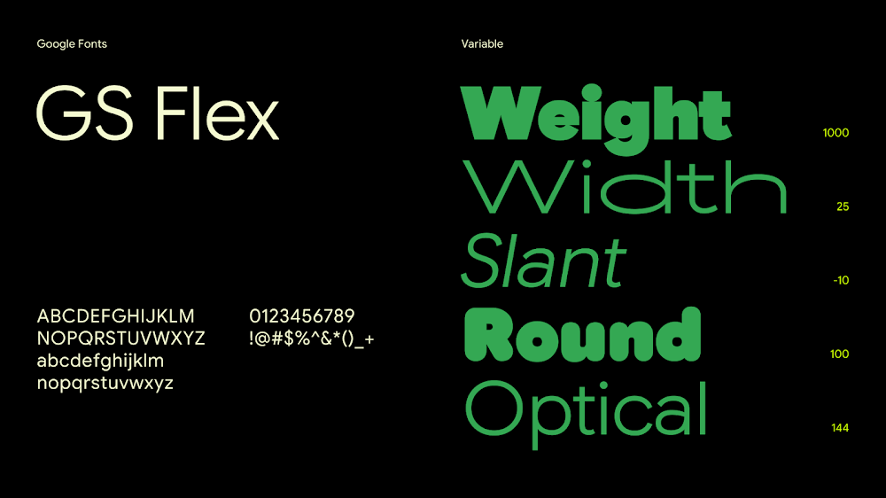 The Google Sans Flex typeface is now available to download The Google Sans Flex typeface is now available to download