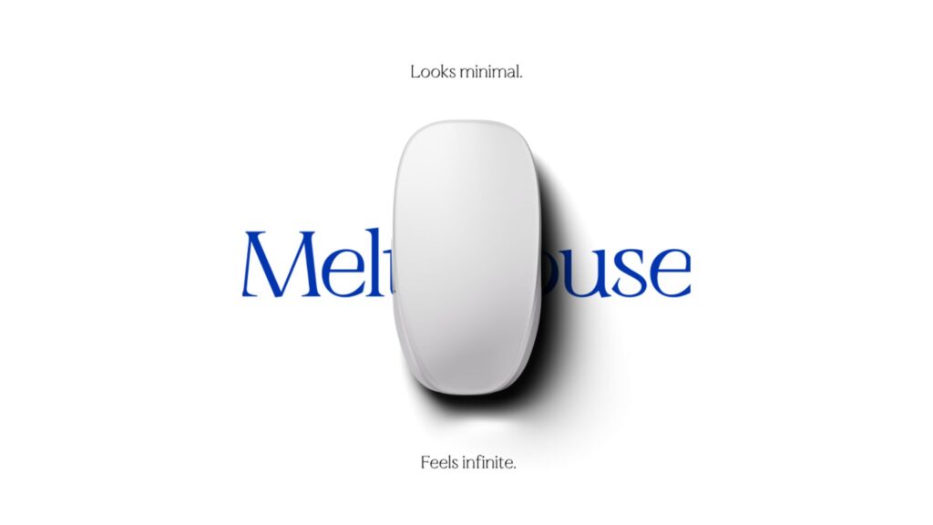 The Melt Mouse is a more practical take on the Magic Mouse The Melt Mouse is a more practical take on the Magic Mouse
