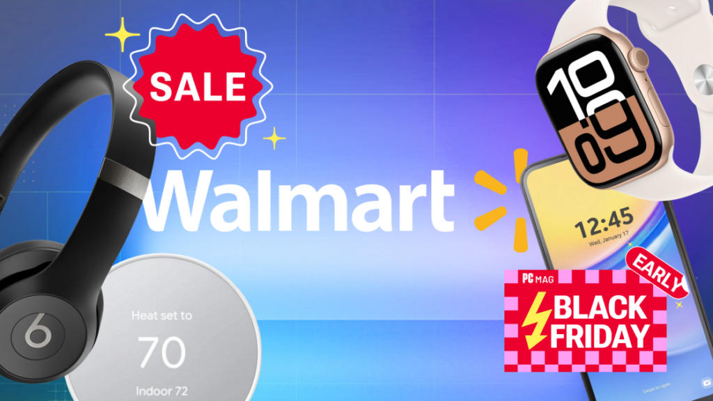 Walmart’s Early Black Friday Deals Are Here: Save Big on Smartwatches, Speakers, Televisions, and Much More Walmart’s Early Black Friday Deals Are Here: Save Big on Smartwatches, Speakers, Televisions, and Much More