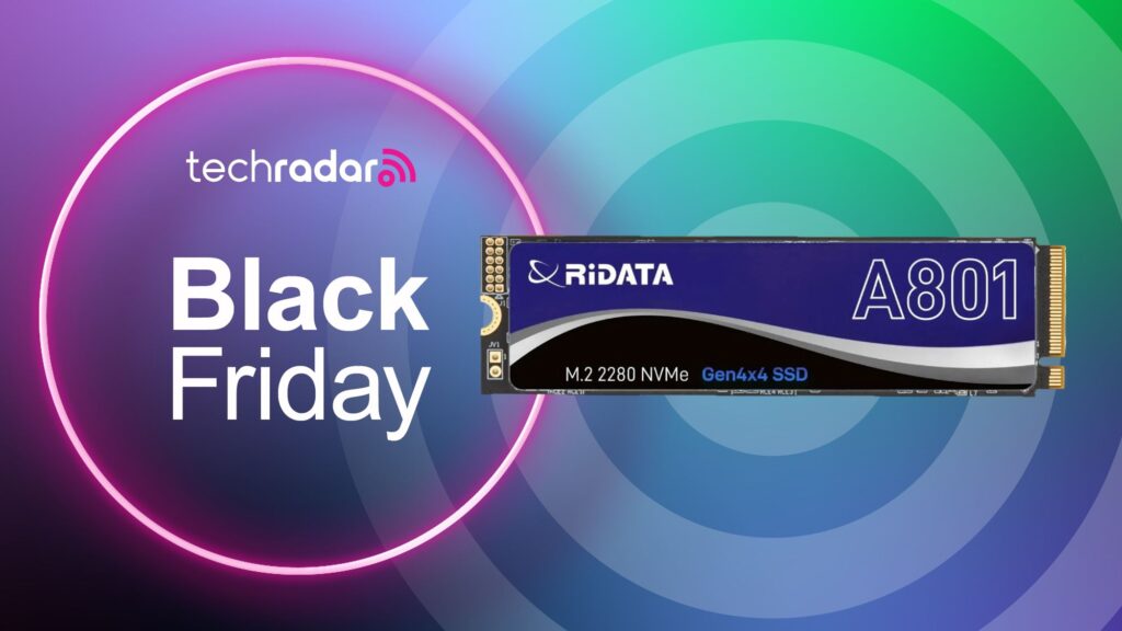 Why wait for Black Friday?5.99 RiDATA A801 2TB NVMe SSD is one of the best sub-0 Gen 4 drives around Why wait for Black Friday?5.99 RiDATA A801 2TB NVMe SSD is one of the best sub-0 Gen 4 drives around