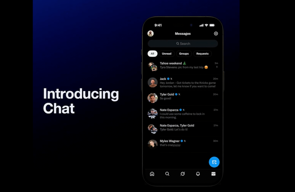 X is finally rolling out Chat, its DM replacement with encryption and video calling X is finally rolling out Chat, its DM replacement with encryption and video calling