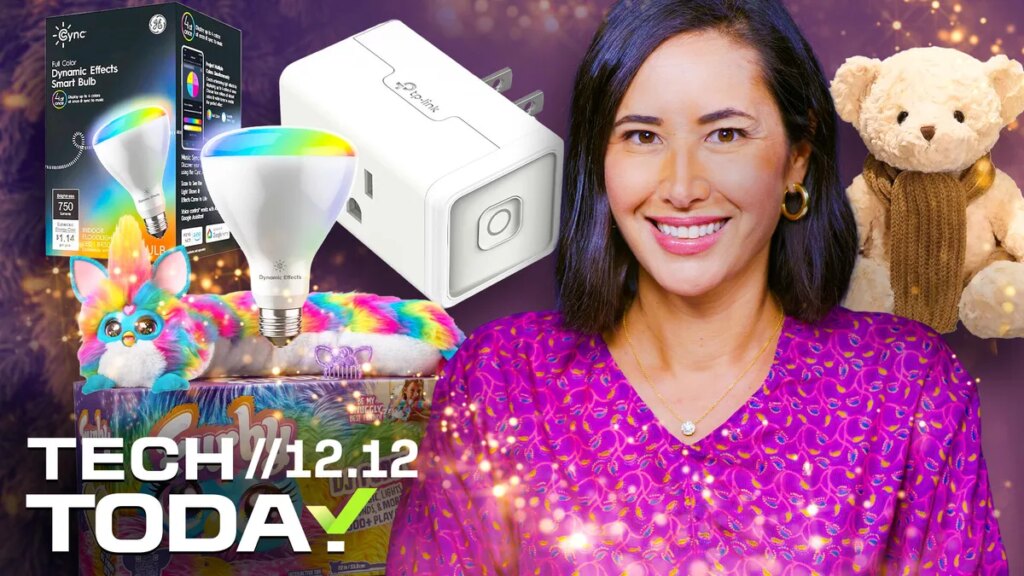 Give Gadgets for a Smarter Home, Shoppers Use AI This Season, and Tech Toys for Kids | Tech Today video Give Gadgets for a Smarter Home, Shoppers Use AI This Season, and Tech Toys for Kids | Tech Today video