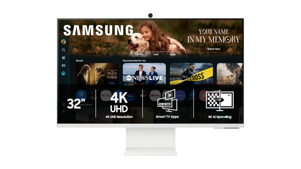 Samsung’s Smart Monitor M8 is down to 9, saving you 43% Samsung’s Smart Monitor M8 is down to 9, saving you 43%